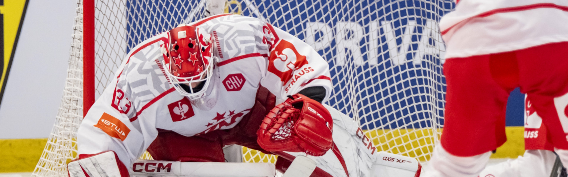 Florian Vorauer und die Rotjacken stellen sich am Mittwoch dem in der CHL heuer noch unbesiegten finnischen Meister entgegen