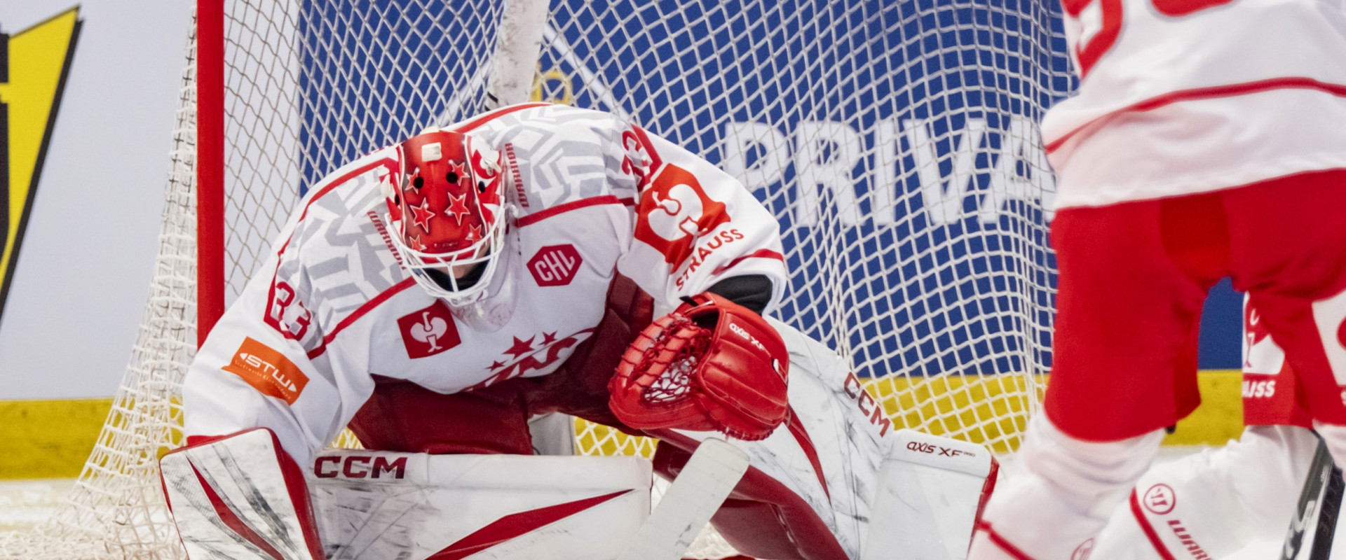 Florian Vorauer und die Rotjacken stellen sich am Mittwoch dem in der CHL heuer noch unbesiegten finnischen Meister entgegen