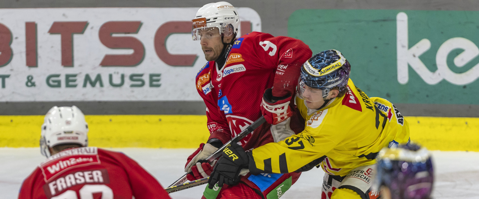 Jan Muršak kehrt gegen die Vienna Capitals in das Aufgebot der Rotjacken zurück