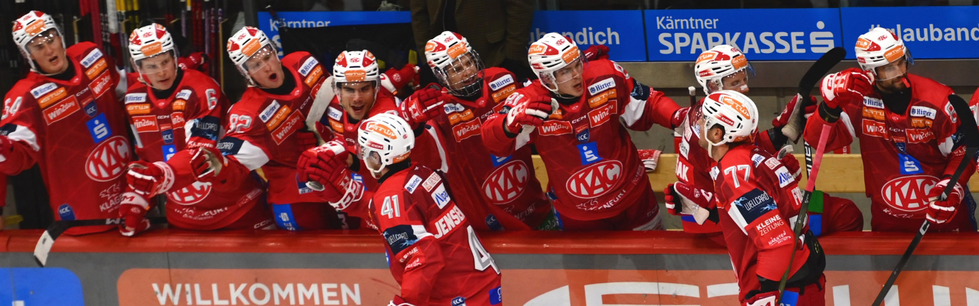 Gleich fünf Mal hatten die Rotjacken am Mittwochabend Grund zu jubeln