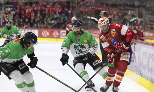 Im ersten Saisonduell mit Olimpija unterlag der EC-KAC nach dreimaliger Führung im Penaltyschießen