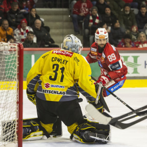Raphael Herburger war gegen Wien im Abschluss nicht vom Glück verfolgt, leistete aber zwei Torvorlagen
