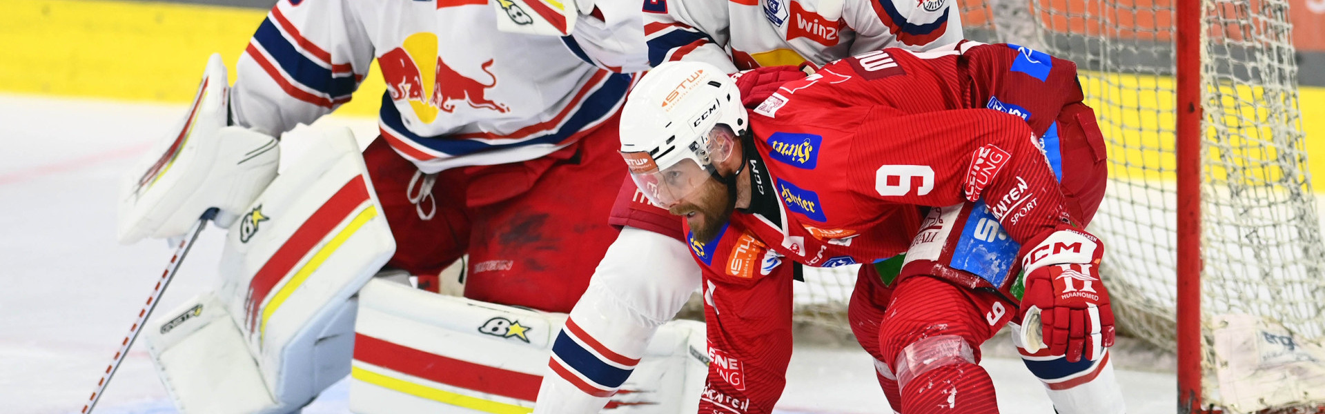 Die Rotjacken wollen am Sonntag die Niederlagenserie gegen Salzburg einem Ende zuführen