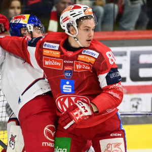 Finn van Ee war neuerlich einer der auffälligsten Klagenfurter am Eis Finn van Ee war neuerlich einer der auffälligsten Klagenfurter am Eis