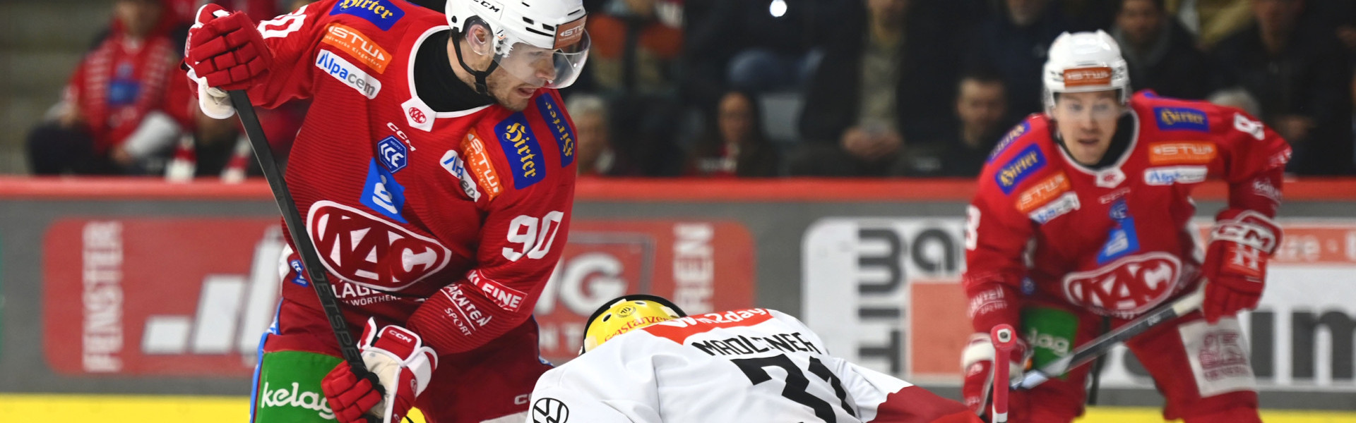 KAC-Stürmer Matt Fraser wartet seit acht Heimspielen auf einen Torerfolg