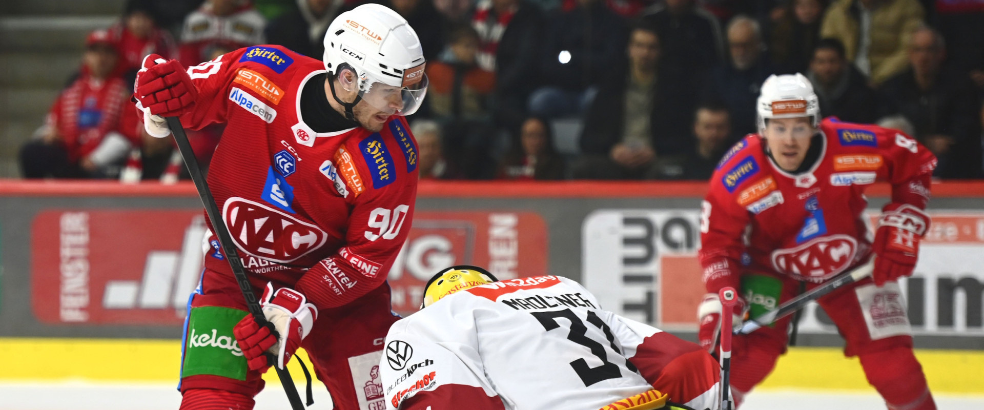 KAC-Stürmer Matt Fraser wartet seit acht Heimspielen auf einen Torerfolg