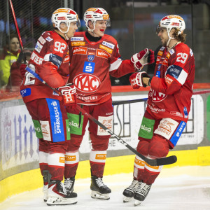Das Trio Clemens Unterweger, David Waschnig und Mario Kempe teilte vier Treffer und neun Scorerpunkte unter sich auf Das Trio Clemens Unterweger, David Waschnig und Mario Kempe teilte vier Treffer und neun Scorerpunkte unter sich auf