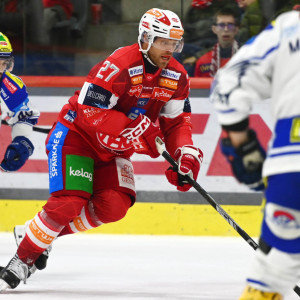 Kapitän Thomas Hundertpfund verbuchte zum sechsten Mal in den letzten acht Spielen zwei Scorerpunkte