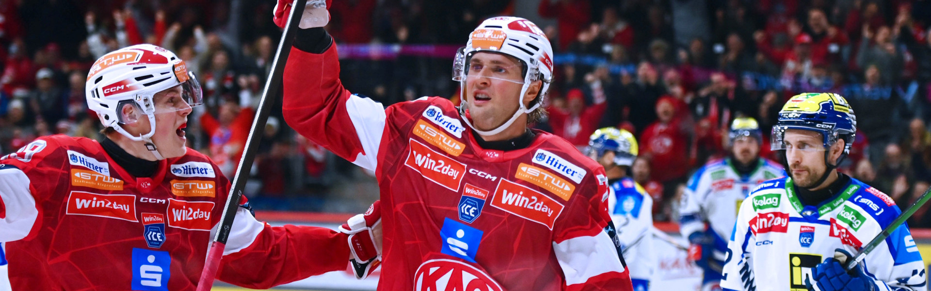 Mathias From entschied mit einem Hattrick das 361. Kärntner Derby zu Gunsten des EC-KAC