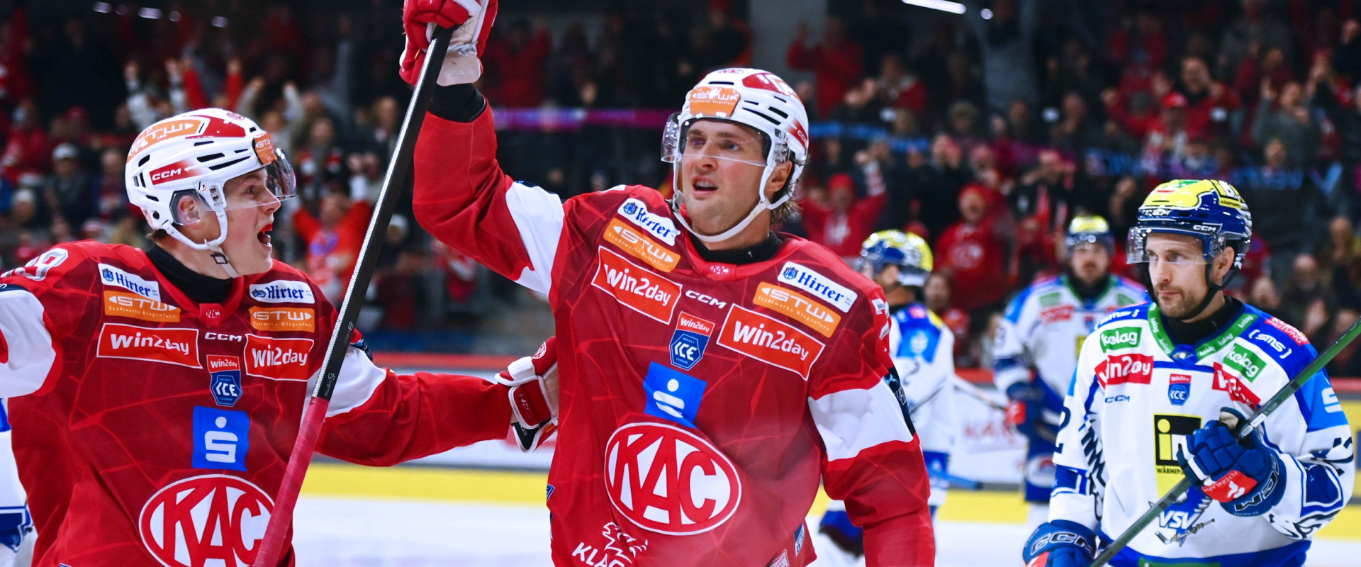 Mathias From entschied mit einem Hattrick das 361. Kärntner Derby zu Gunsten des EC-KAC