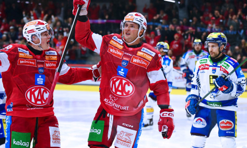 Mathias From entschied mit einem Hattrick das 361. Kärntner Derby zu Gunsten des EC-KAC