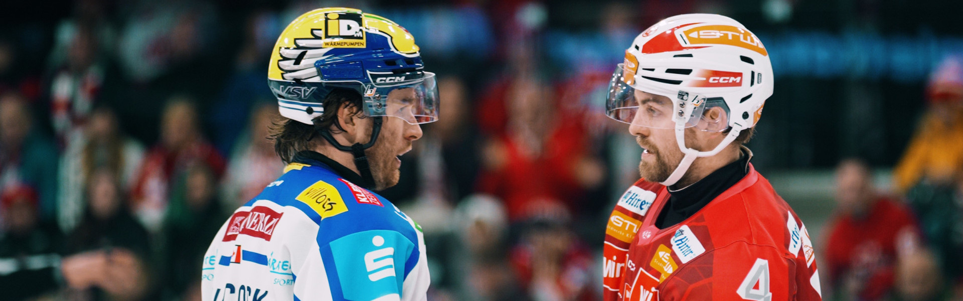 Die Rotjacken holten sich am Sonntag ihren sechsten Heimsieg gegen Villach hintereinander