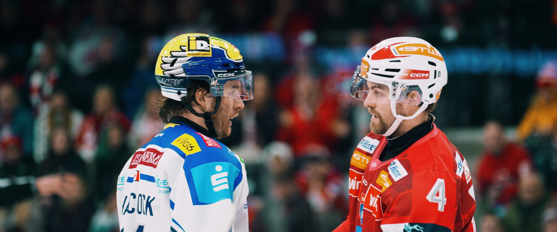 Die Rotjacken holten sich am Sonntag ihren sechsten Heimsieg gegen Villach hintereinander