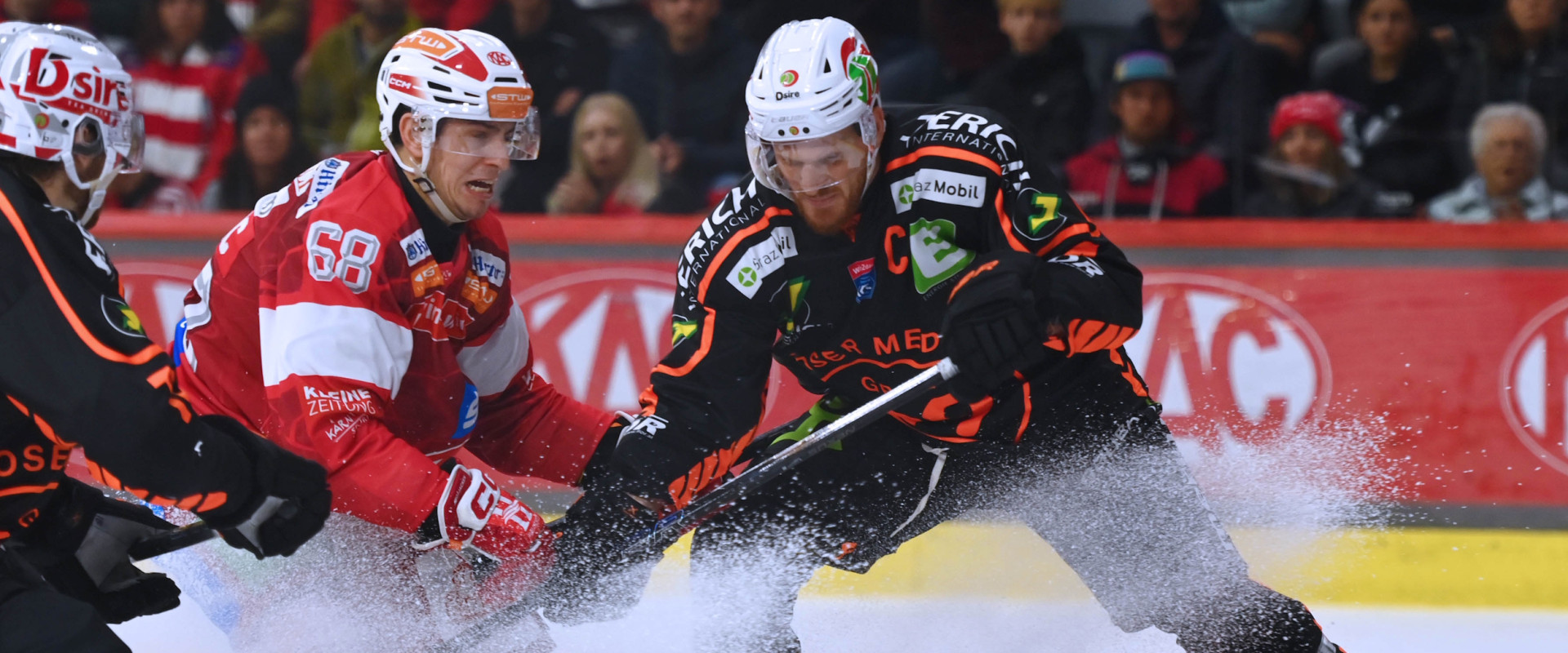 Luka Gomboc kehrt gegen die Graz99ers wieder in das Lineup der Rotjacken zurück