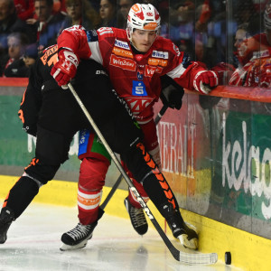 Finn van Ee war wieder einer der auffälligsten Klagenfurter und verbuchte einen Treffer