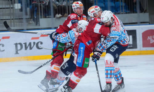 Der EC-KAC kehrte am Mittwoch mit einem 6:3-Erfolg bei Fehérvár AV19 an die Tabellenspitze zurück