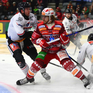 Mario Kempe leistete gegen die Pioneers gleich drei Torvorlagen und wurde als Spieler des Abends ausgezeichnet