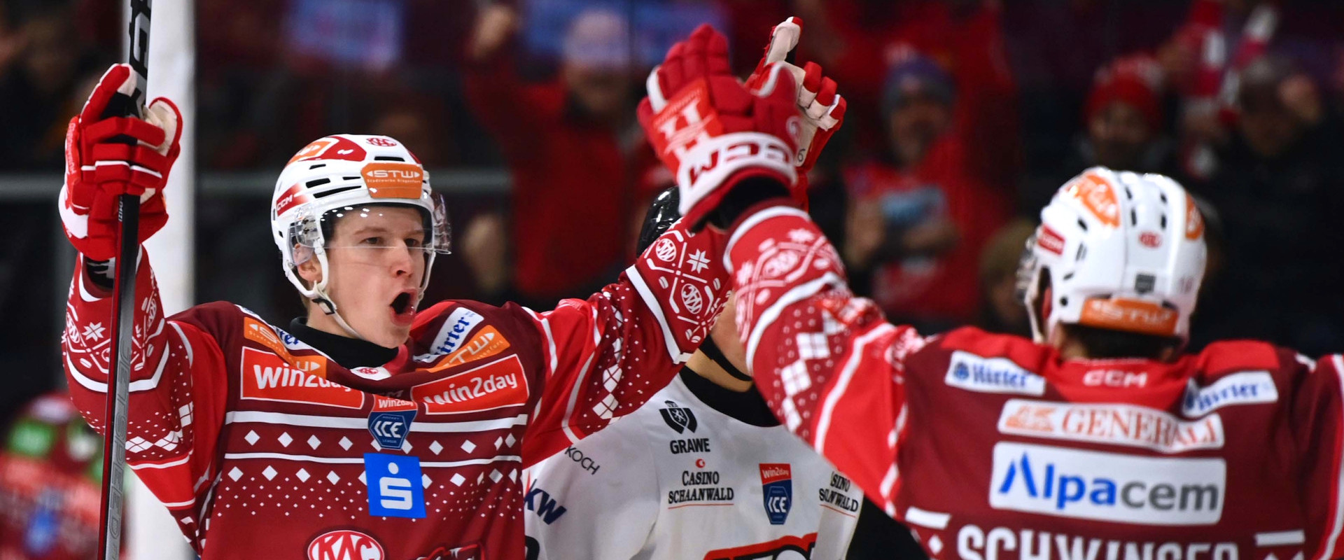 Tobias Sablattnig, neuerlich als Stürmer aufgeboten, erzielte gegen die Pioneers seinen zweiten Saisontreffer