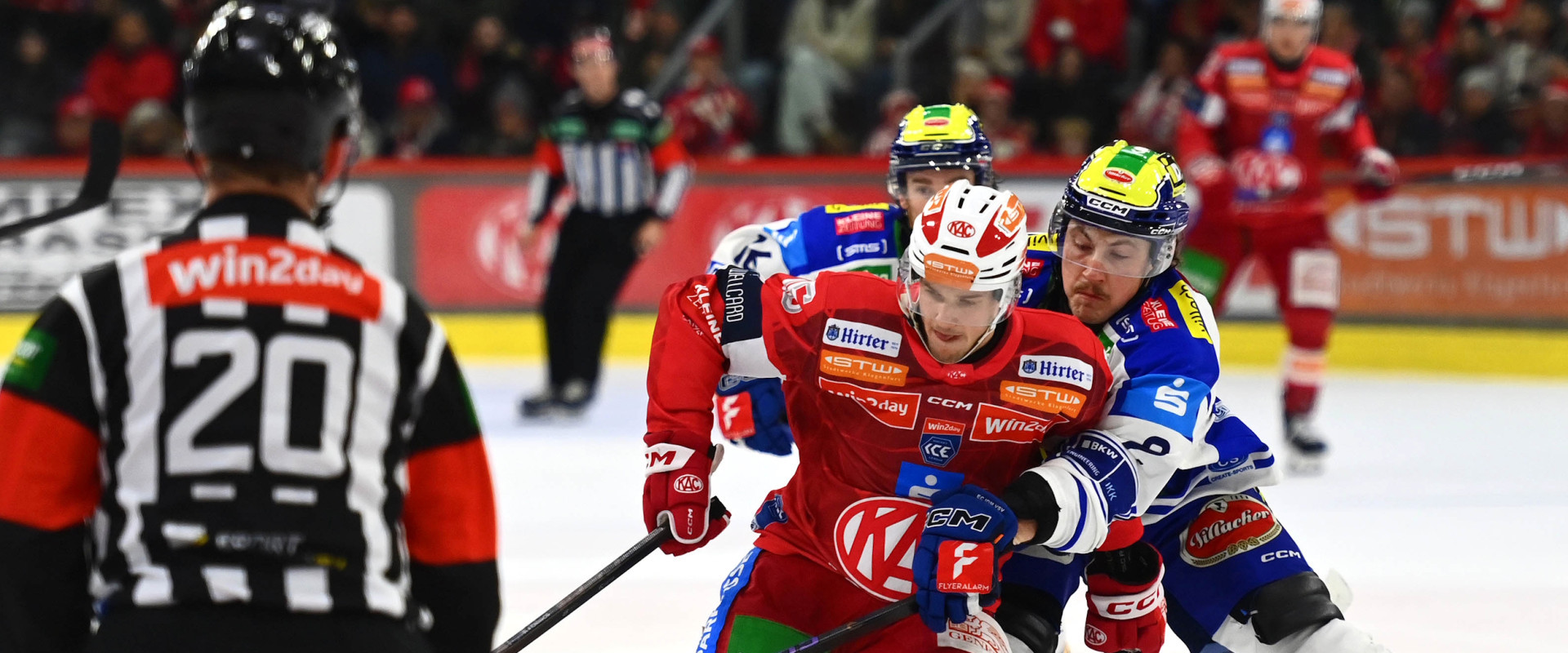 Der EC-KAC empfängt am Samstag den EC VSV zum 362. Kärntner Derby