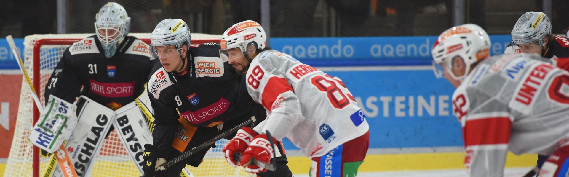 Raphael Herburger und die Rotjacken sind nur knapp 25 Stunden nach dem Kärntner Derby in der Bundeshauptstadt gefordert