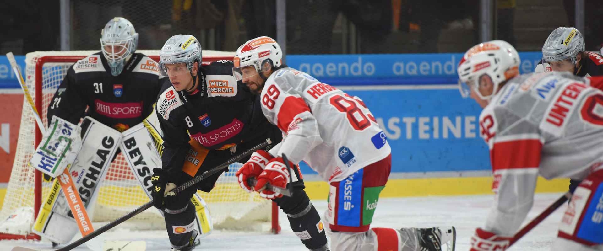 Raphael Herburger und die Rotjacken sind nur knapp 25 Stunden nach dem Kärntner Derby in der Bundeshauptstadt gefordert