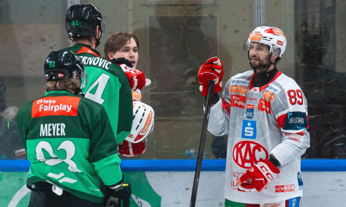 Die Rotjacken bestreiten am Dienstag in Ljubljana ihr letztes Spiel im Kalenderjahr 2025