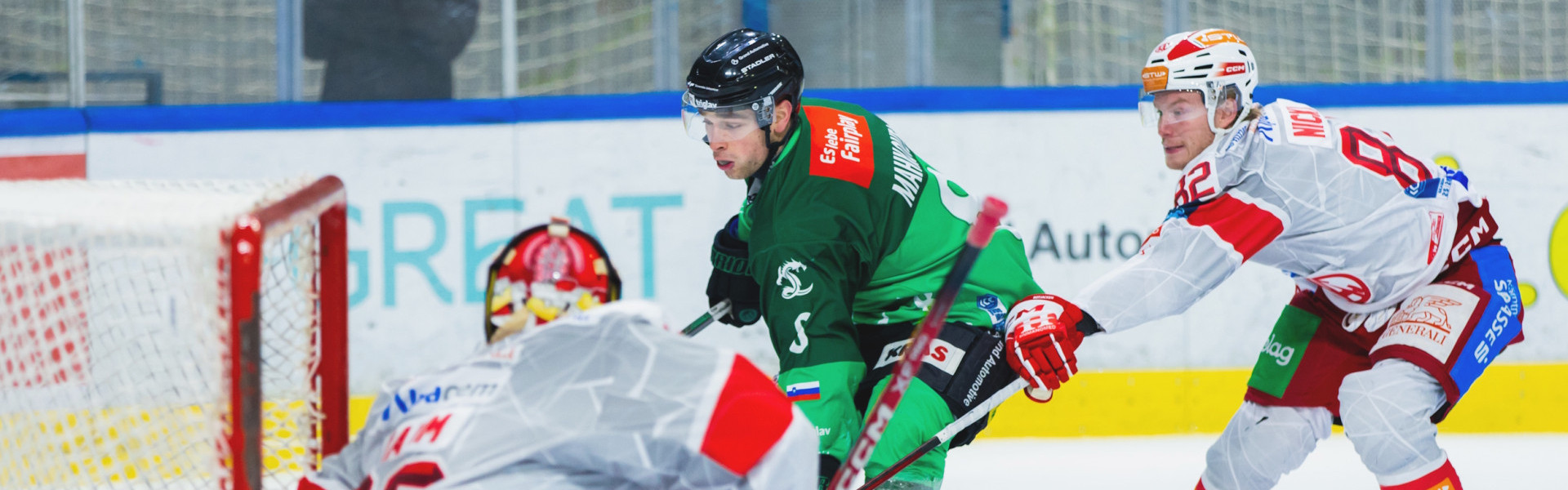Nach 14 Spielen mit Punktgewinnen gegen Olimpija hintereinander gingen die Rotjacken am Dienstag zum ersten Mal wieder leer aus.