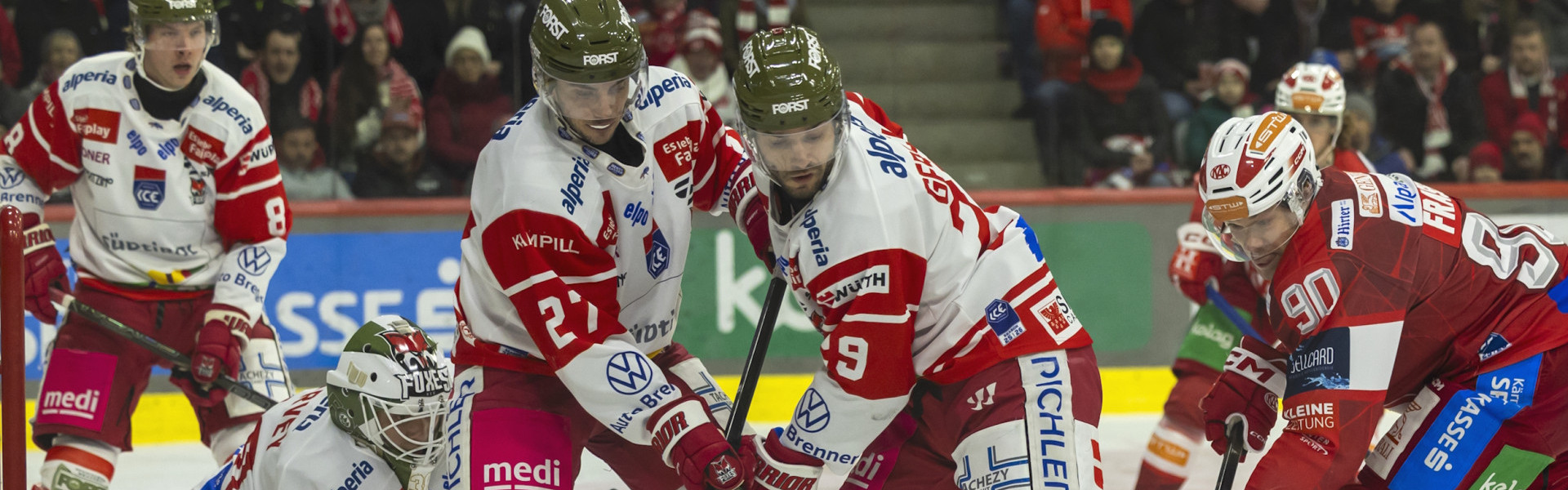 Der HCB Südtirol gewann am Donnerstagabend auch sein zweites Saisonspiel auf Klagenfurter Eis