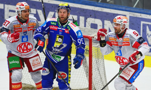 Rotjacken-Mittelstürmer Jan Muršak hat in jedem seiner letzten acht Kärntner Derbys gepunktet