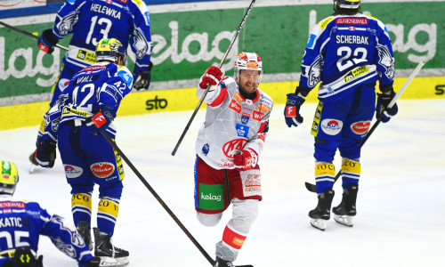111 Sekunden vor dem Ende schoss Jan Muršak den EC-KAC mit seinem vierten Derbytor der Saison zum Sieg in Villach