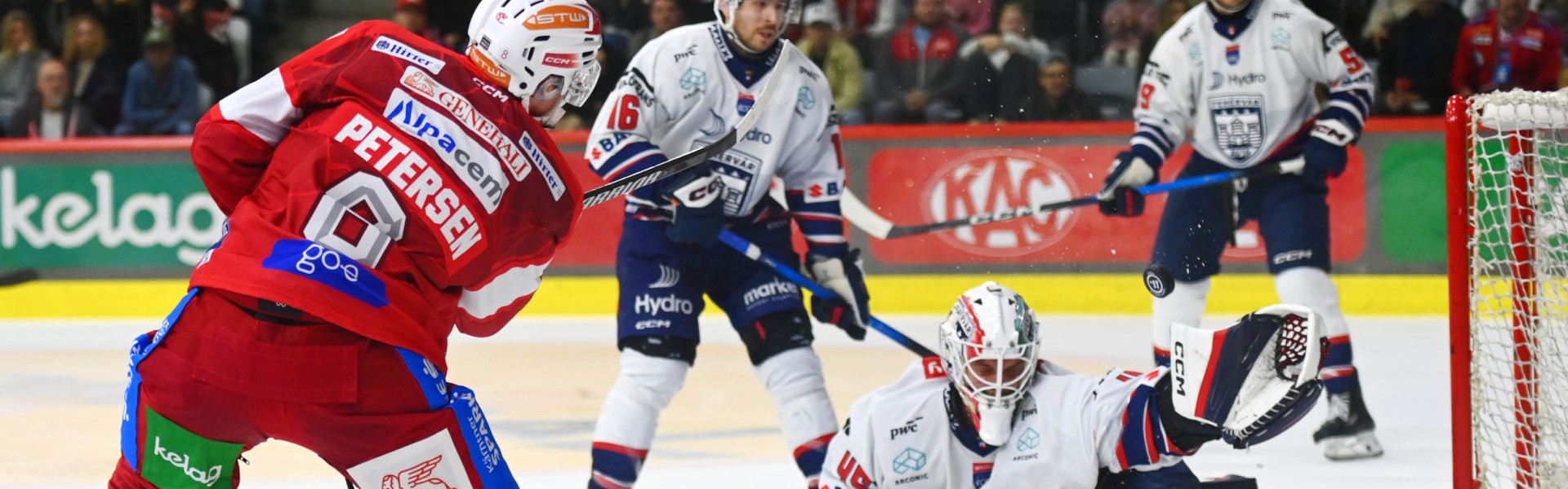 Die Rotjacken treffen zum vierten Mal in der laufenden Saison auf Fehérvár AV19