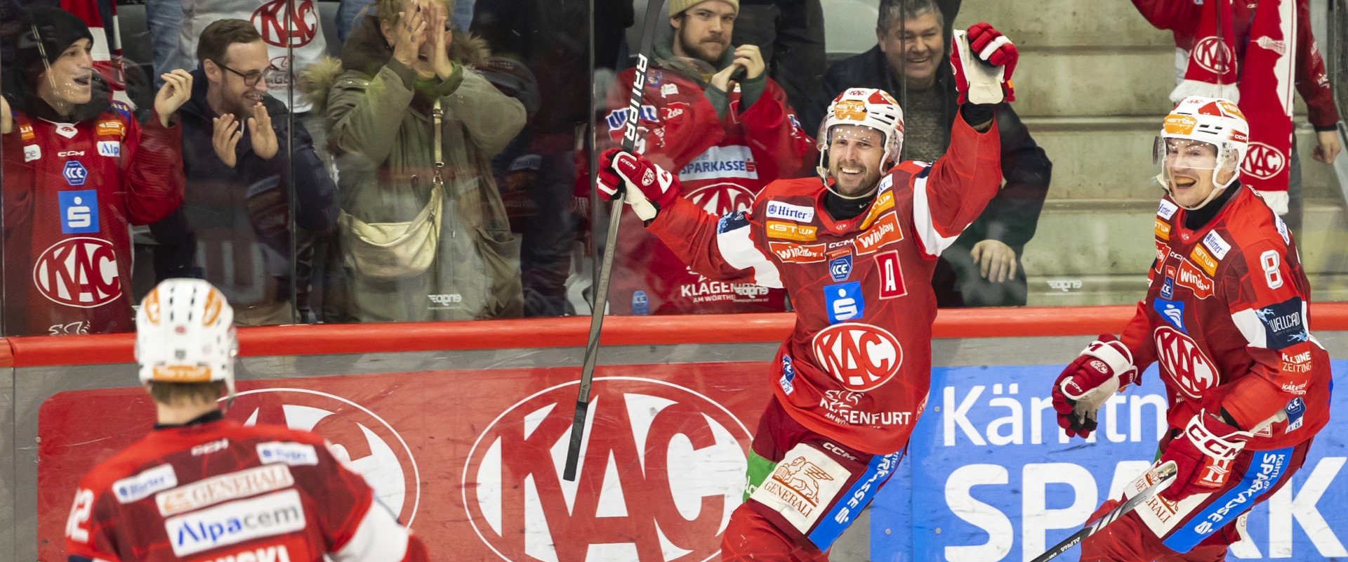 Jan Muršak entschied die Overtime und damit das Heimspiel gegen Fehérvár AV19 zu Gunsten des EC-KAC