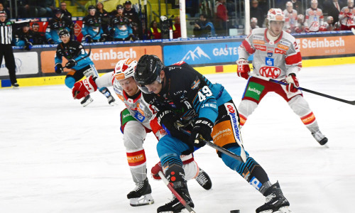 Die Rotjacken treffen am Sonntag auf die Black Wings Linz, die sie in den beiden bisherigen Saisonduellen jeweils knapp besiegen konnten