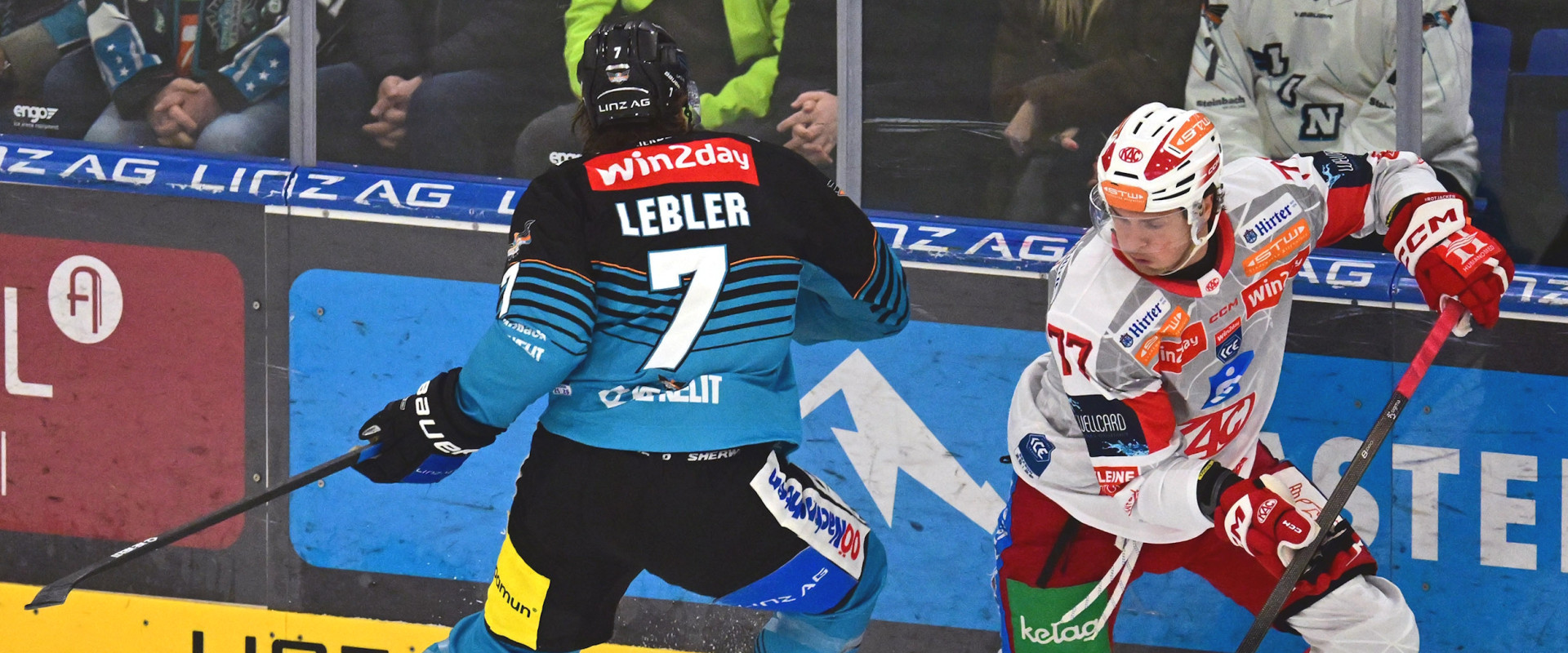 Der EC-KAC setzte sich am Sonntag auch im dritten Saisonduell mit den Black Wings Linz durch