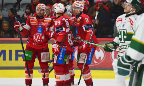 Der EC-KAC setzte sich am Mittwochabend auch im vierten Saisonduell mit Liganeuling Budapest durch