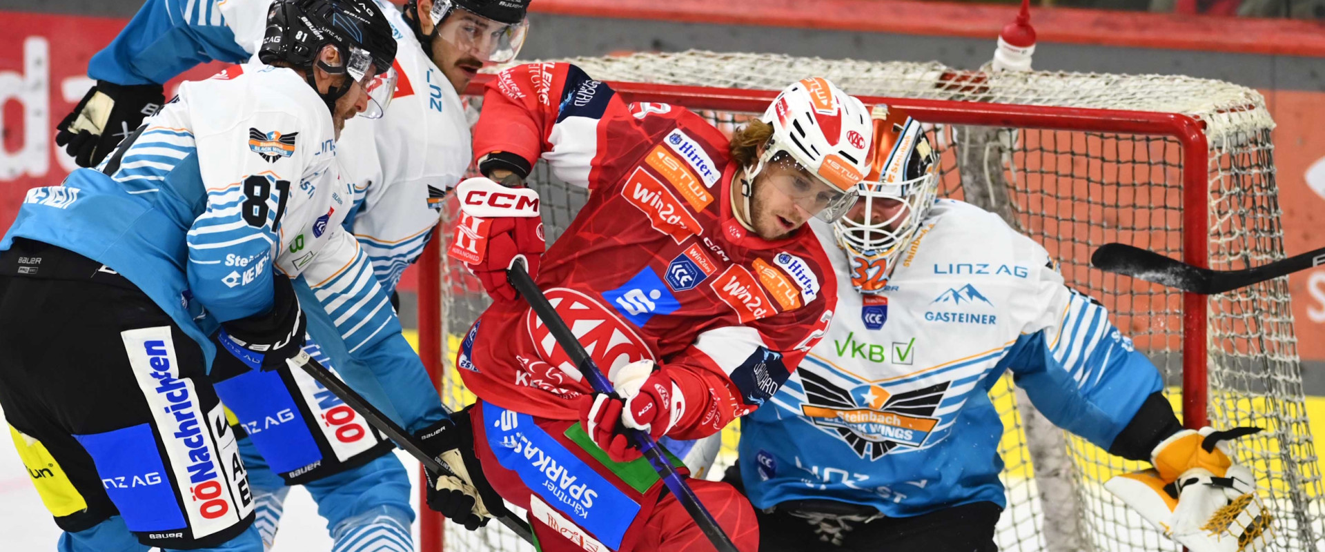 Mario Kempe gibt am Sonntag gegen Linz sein Comeback bei den Rotjacken