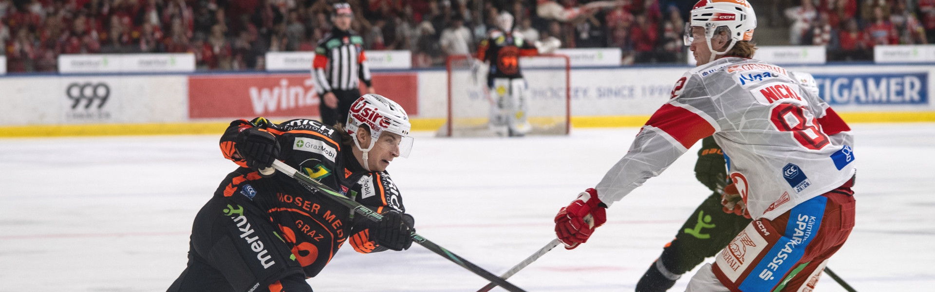 Die Rotjacken treten am Sonntag zum Spitzenspiel in Graz an