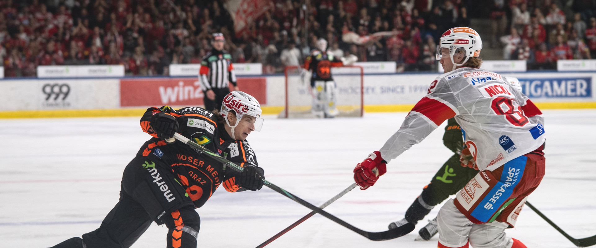 Die Rotjacken treten am Sonntag zum Spitzenspiel in Graz an