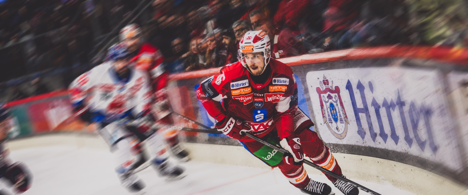 Simeon Schwinger und die Rotjacken fuhren auch im 13. Saisonheimspiel gegen ein Bottom-Seven-Team einen Sieg ein