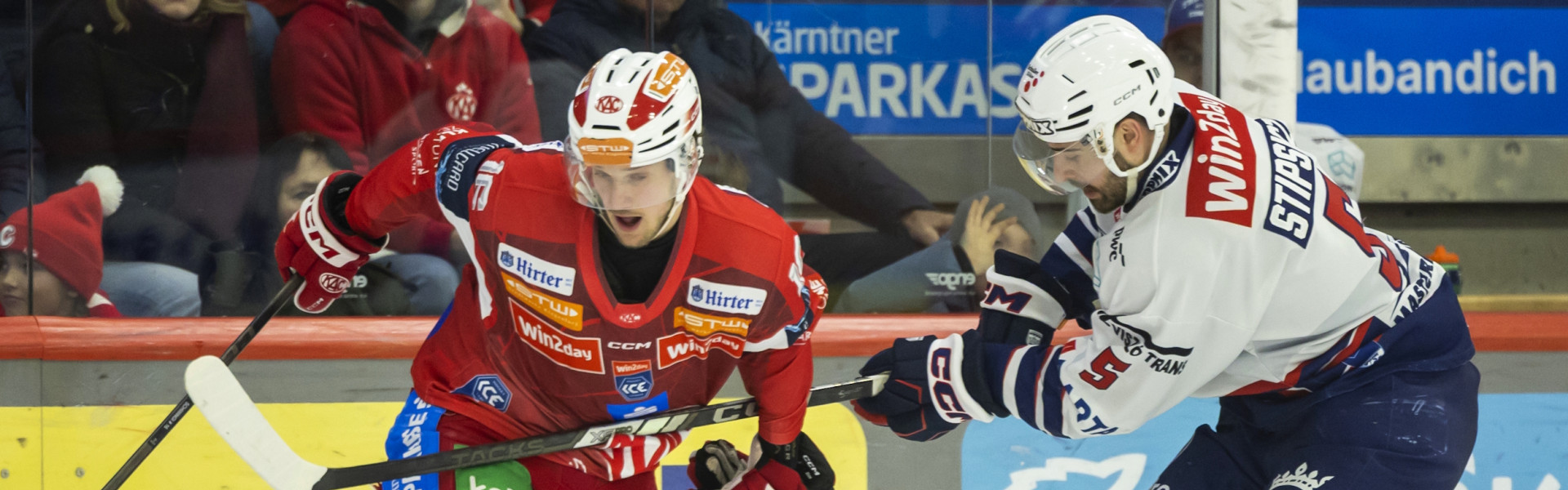 Der EC-KAC hat sich für Fehérvár AV19 als Gegner im Playoff-Viertelfinale entschieden