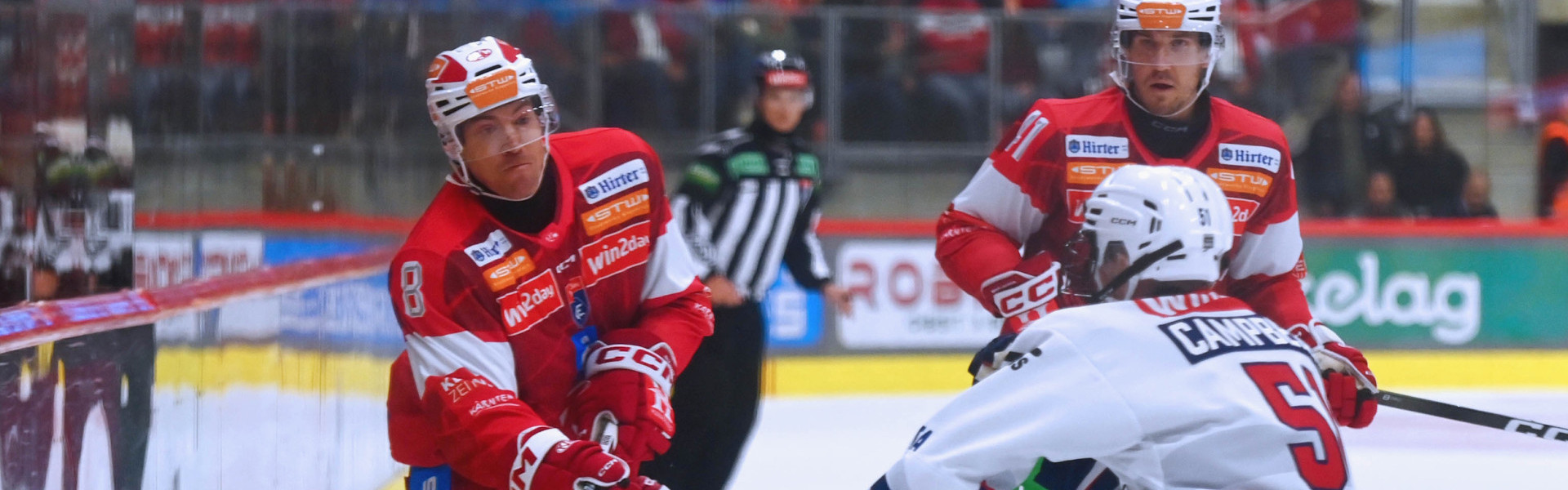 Nick Petersen und die Rotjacken eröffnen die Viertelfinalserie gegen Fehérvár AV19 am Dienstag auf eigenem Eis