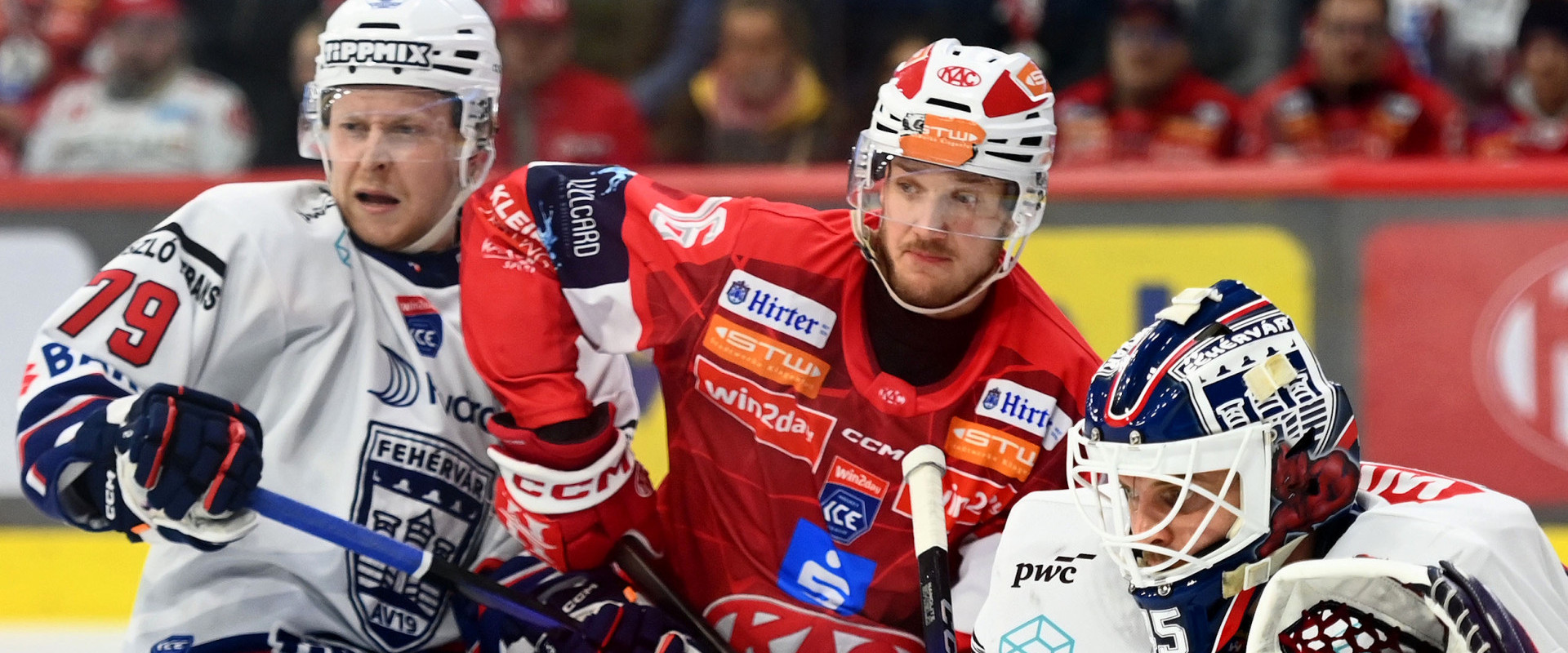 Simeon Schwinger war im ersten Heimspiel der Viertelfinalserie einer der auffälligsten Akteure