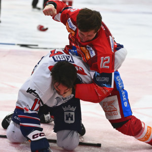 David Maier kannte im Faustkampf mit Roland Kiss in Minute 45 wenig Erbarmen David Maier kannte im Faustkampf mit Roland Kiss in Minute 45 wenig Erbarmen