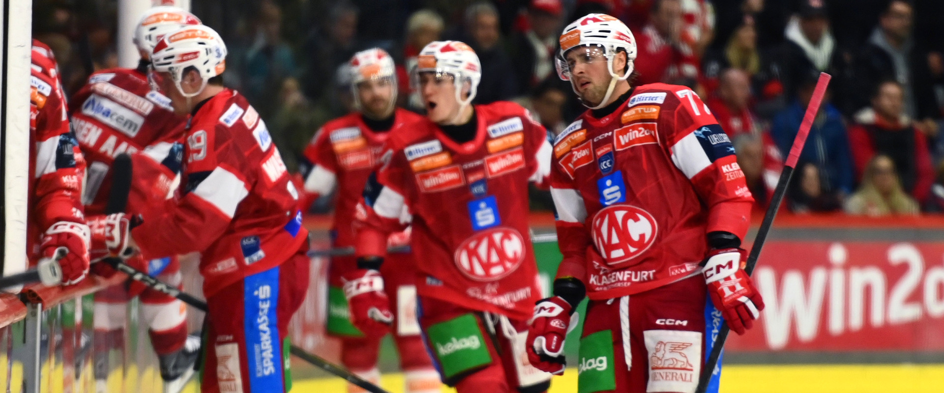 Der EC-KAC musste am Montagabend die erste Heimniederlage in der laufenden Playoff-Serie gegen Fehérvár AV19 hinnehmen