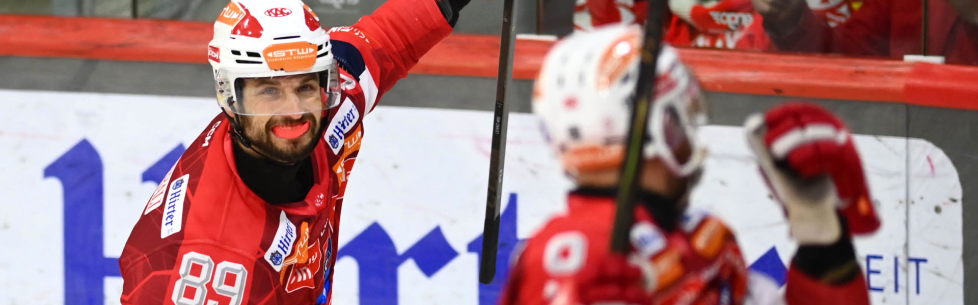 Raphael Herburger geht im Sommer in seine neunte Saison beim EC-KAC