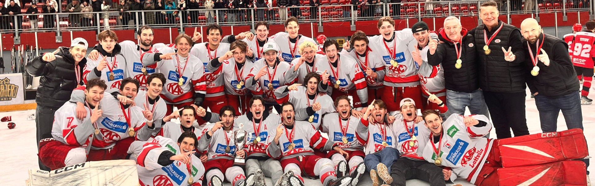 Nach dem Titel in der internationalen U20-Meisterschaft wechselt das Future Team des EC-KAC wieder in die Alps Hockey League