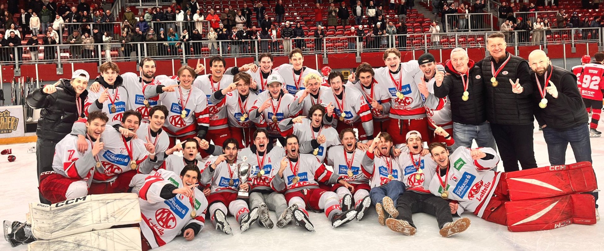 Nach dem Titel in der internationalen U20-Meisterschaft wechselt das Future Team des EC-KAC wieder in die Alps Hockey League