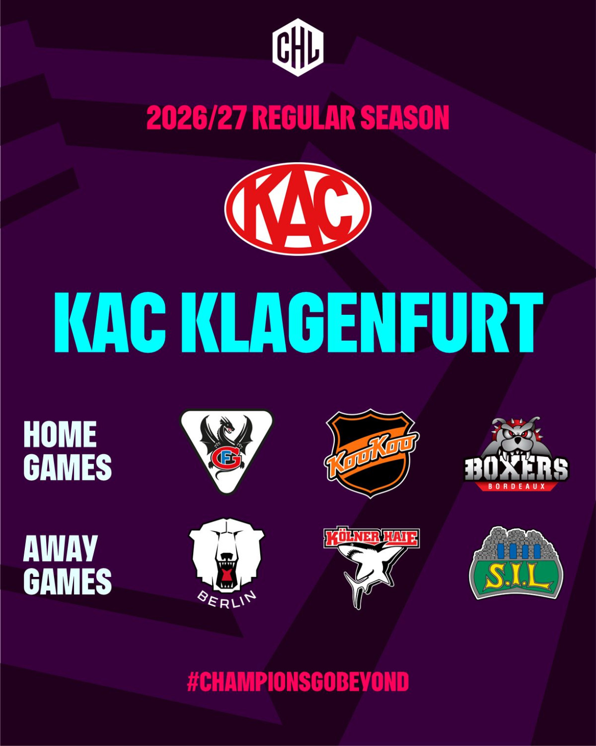 Die Gegner der Rotjacken in der CHL-Vorrunde 2026/27