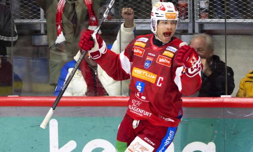 Kapitän Thomas Hundertpfund geht in seine 18. Saison in der KAC-Kampfmannschaft
