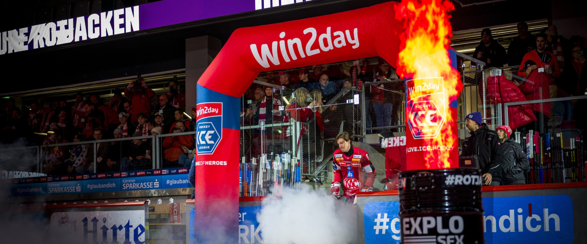 Die Rotjacken starten mit einem Auswärtsspiel in Salzburg in die neue Saison in der win2day ICE Hockey League